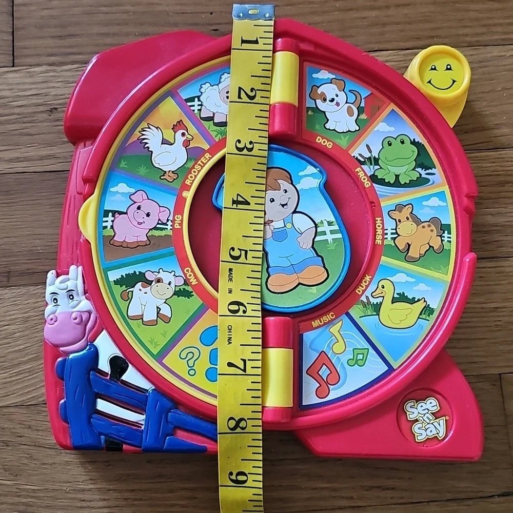 2003 Mattel See 'n Say The Farmer Says Learning Game Animal Sounds Toddler Toy